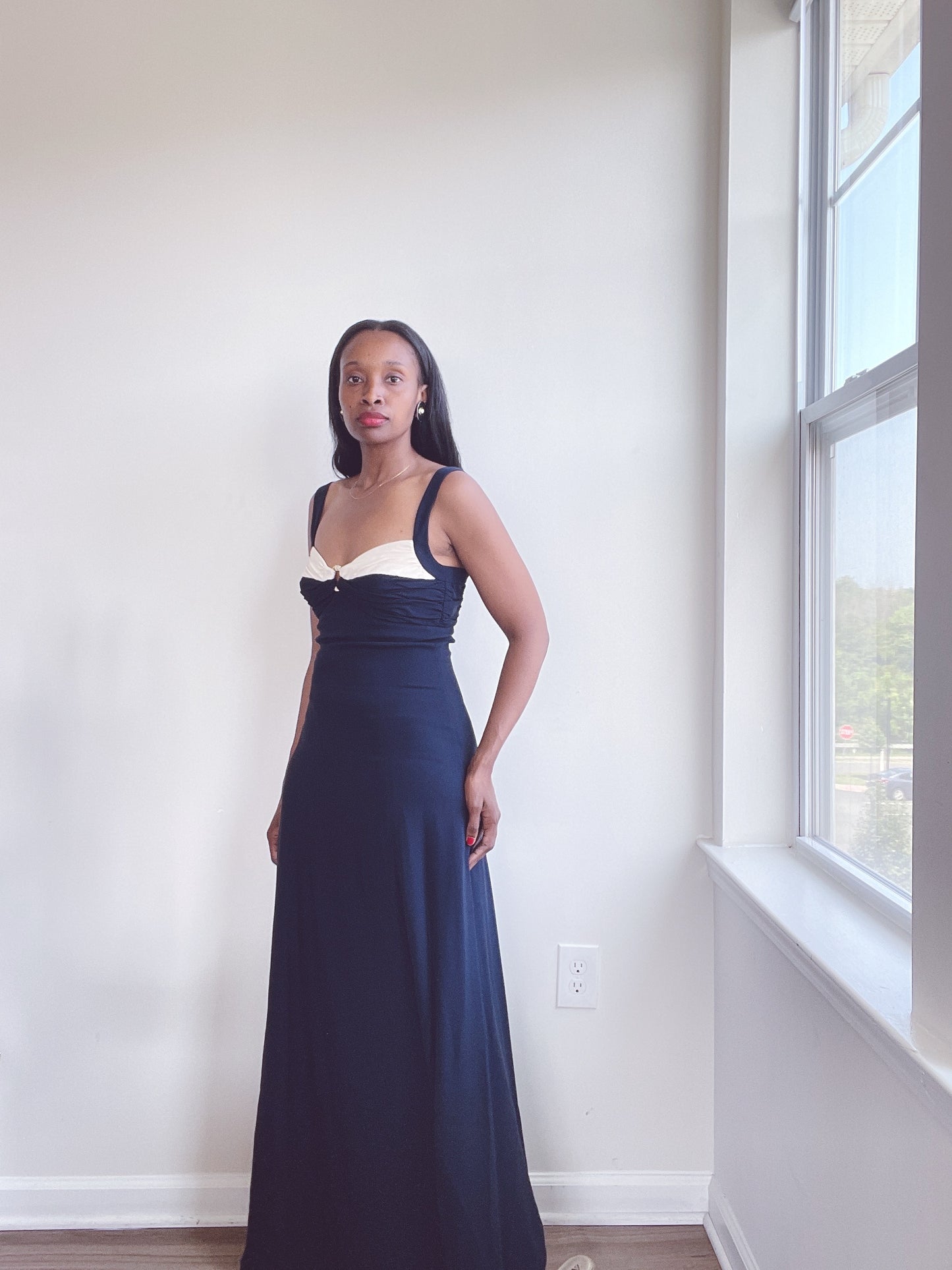 Vintage ESCADA COUTURE Evening Minimal Gown
