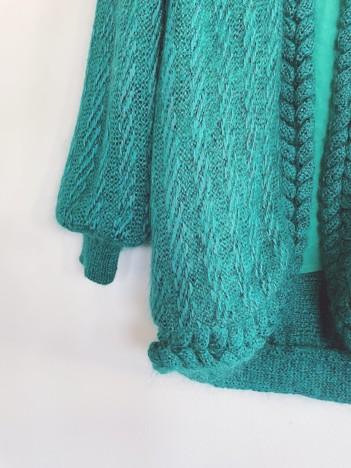Mohair Ribbon Sweater