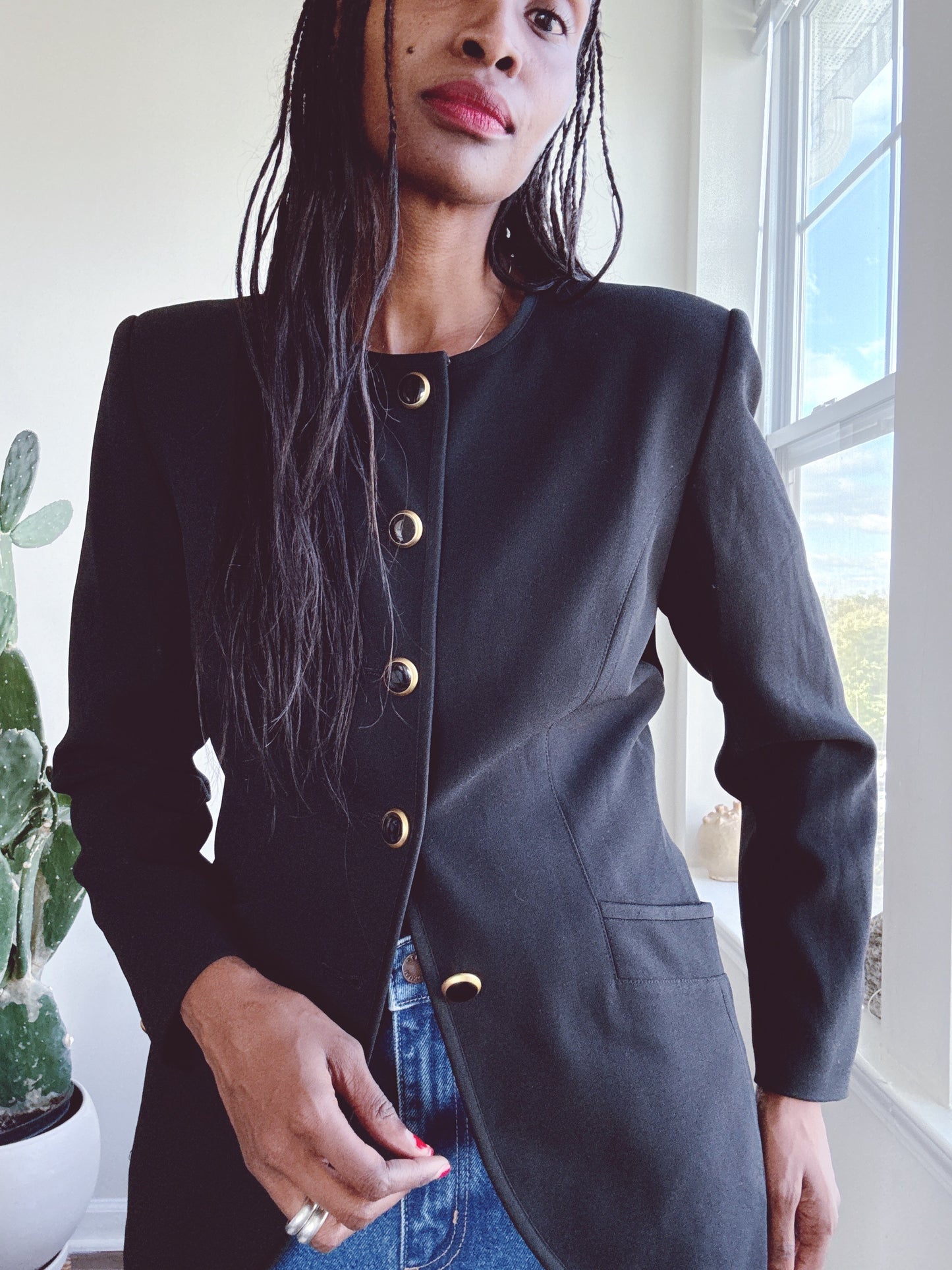 Vintage Liz Claiborne Black Blazer
