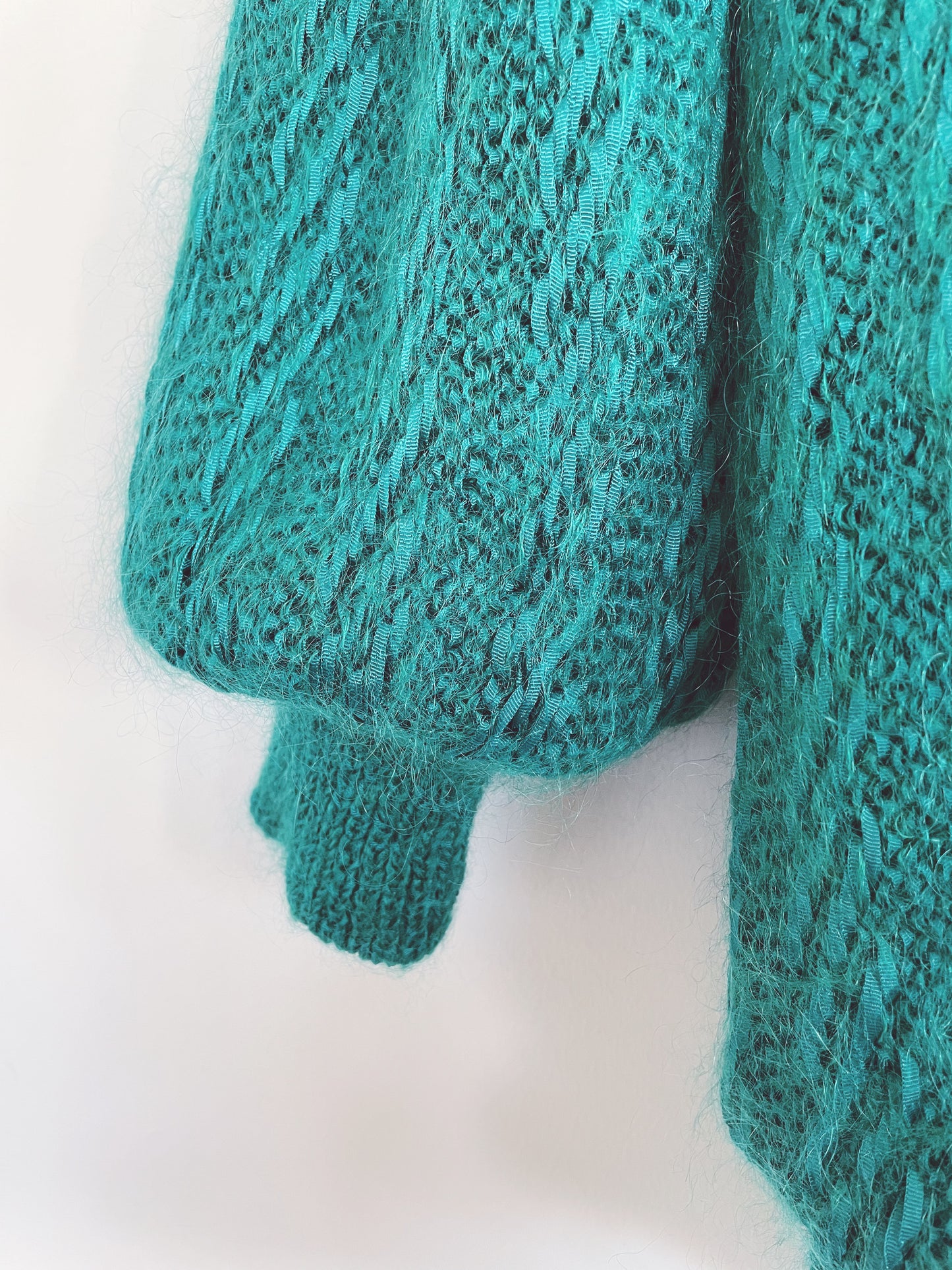 Mohair Ribbon Sweater