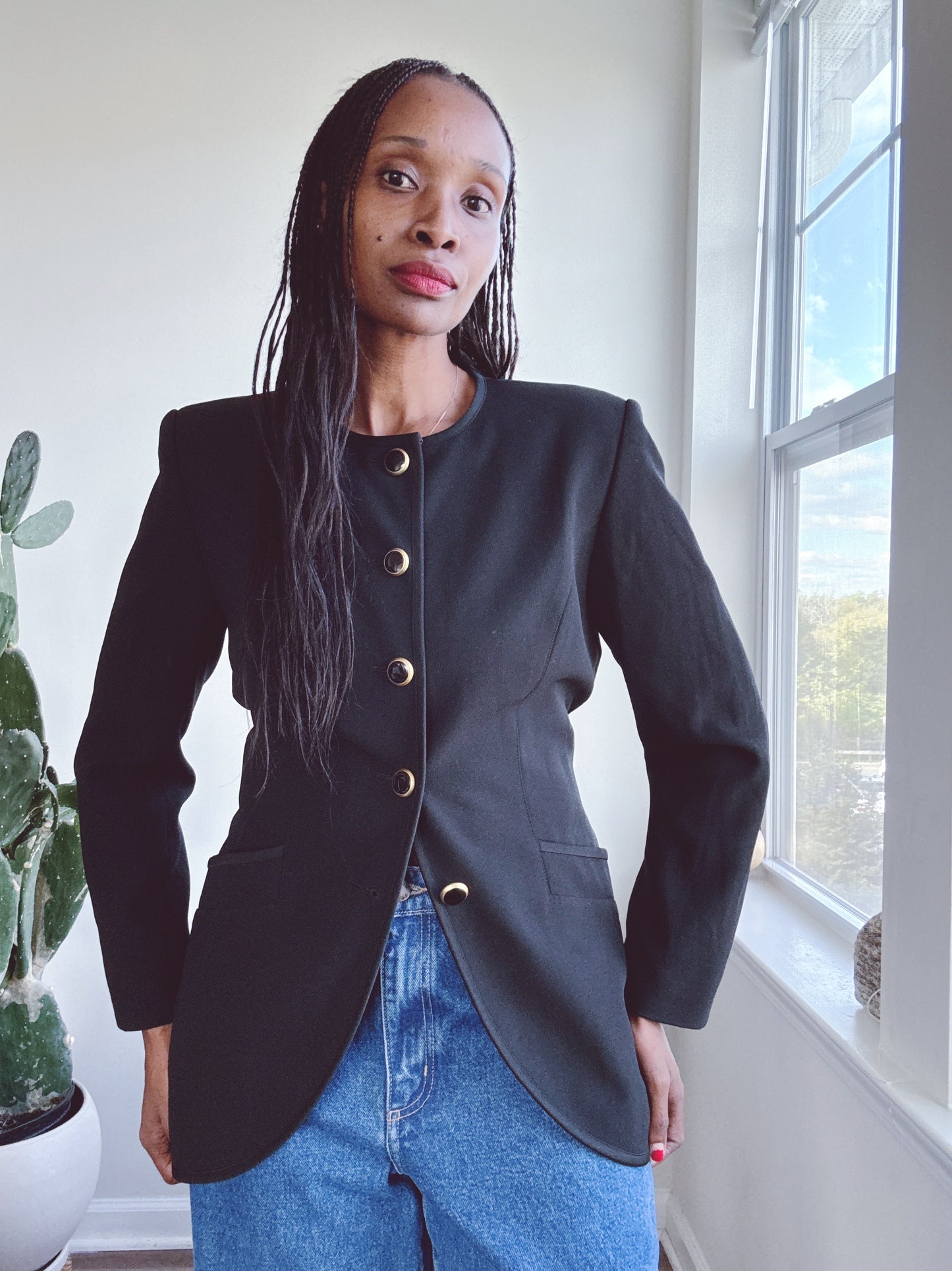 Vintage Liz Claiborne Black Blazer