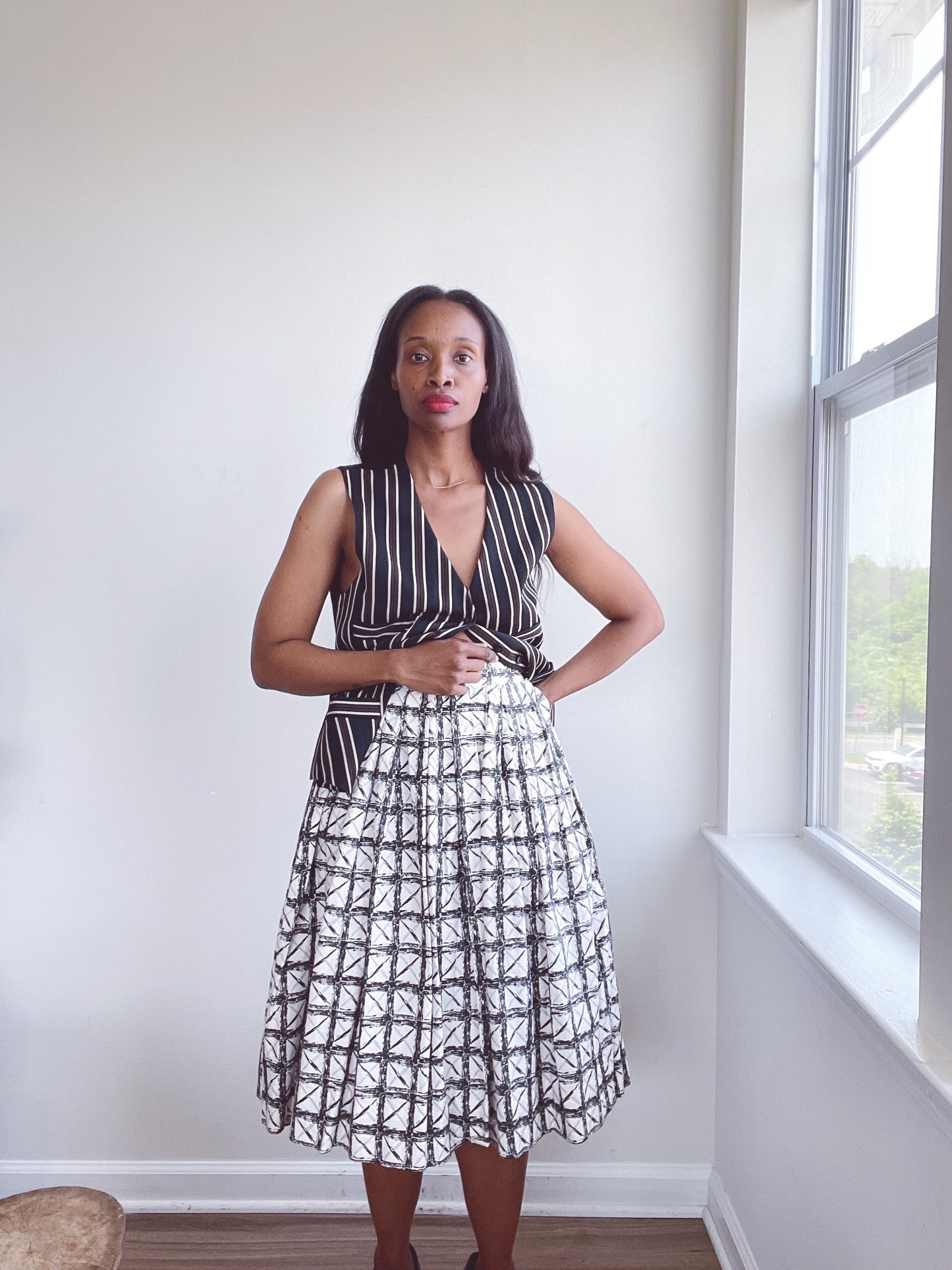 Vintage Cotton 40s Skirt