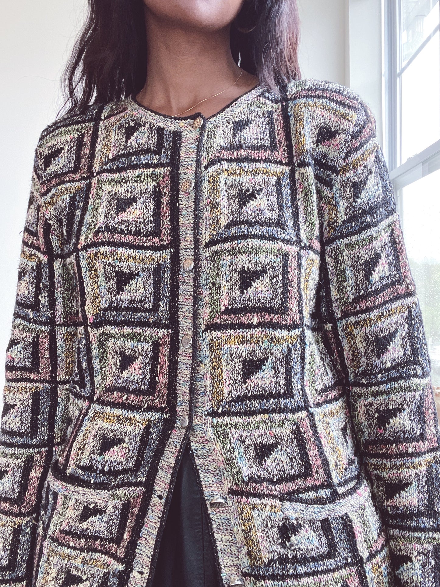 Handknit Vintage Cardigan