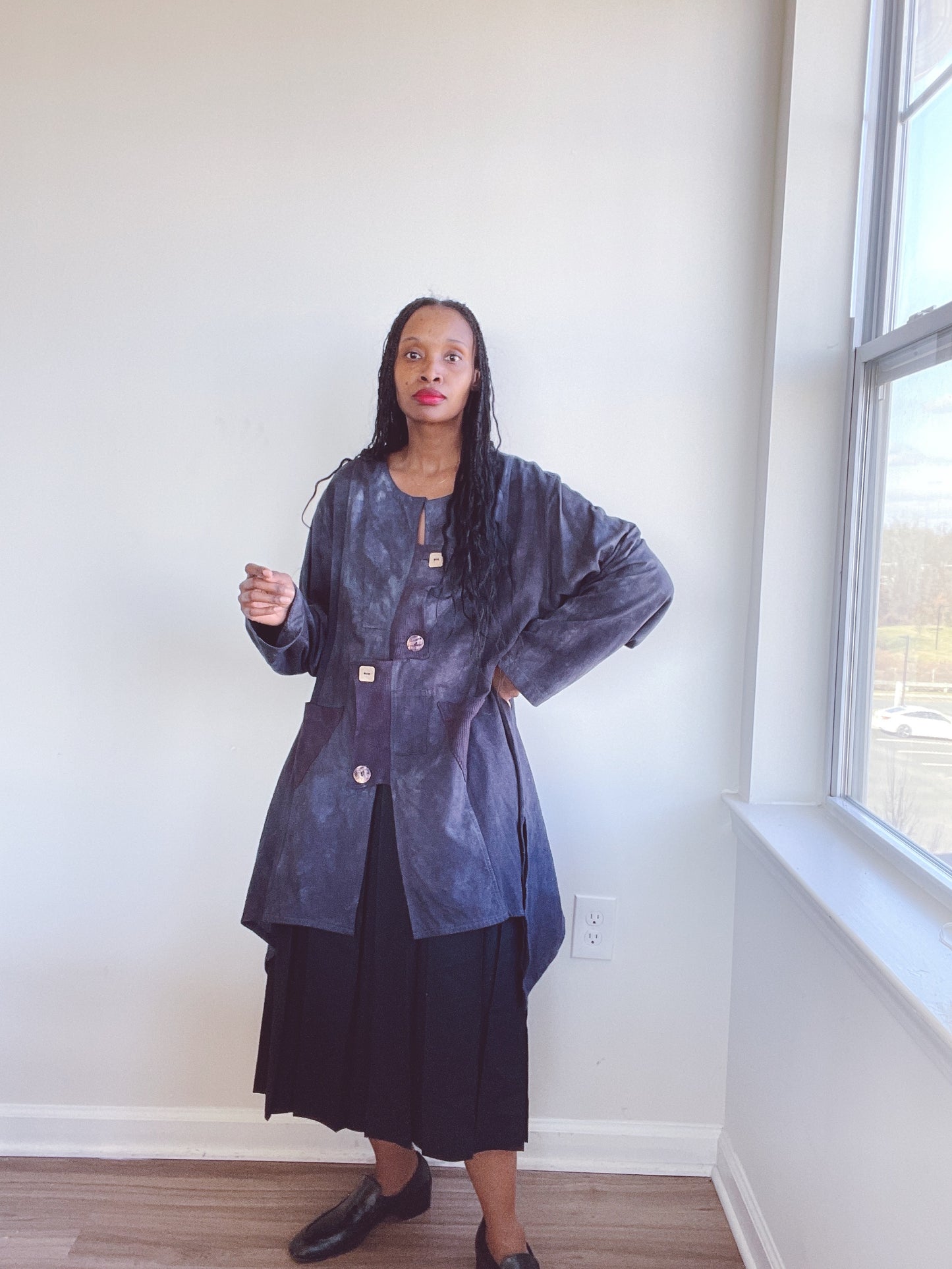 Tie-Dye Vintage Duster