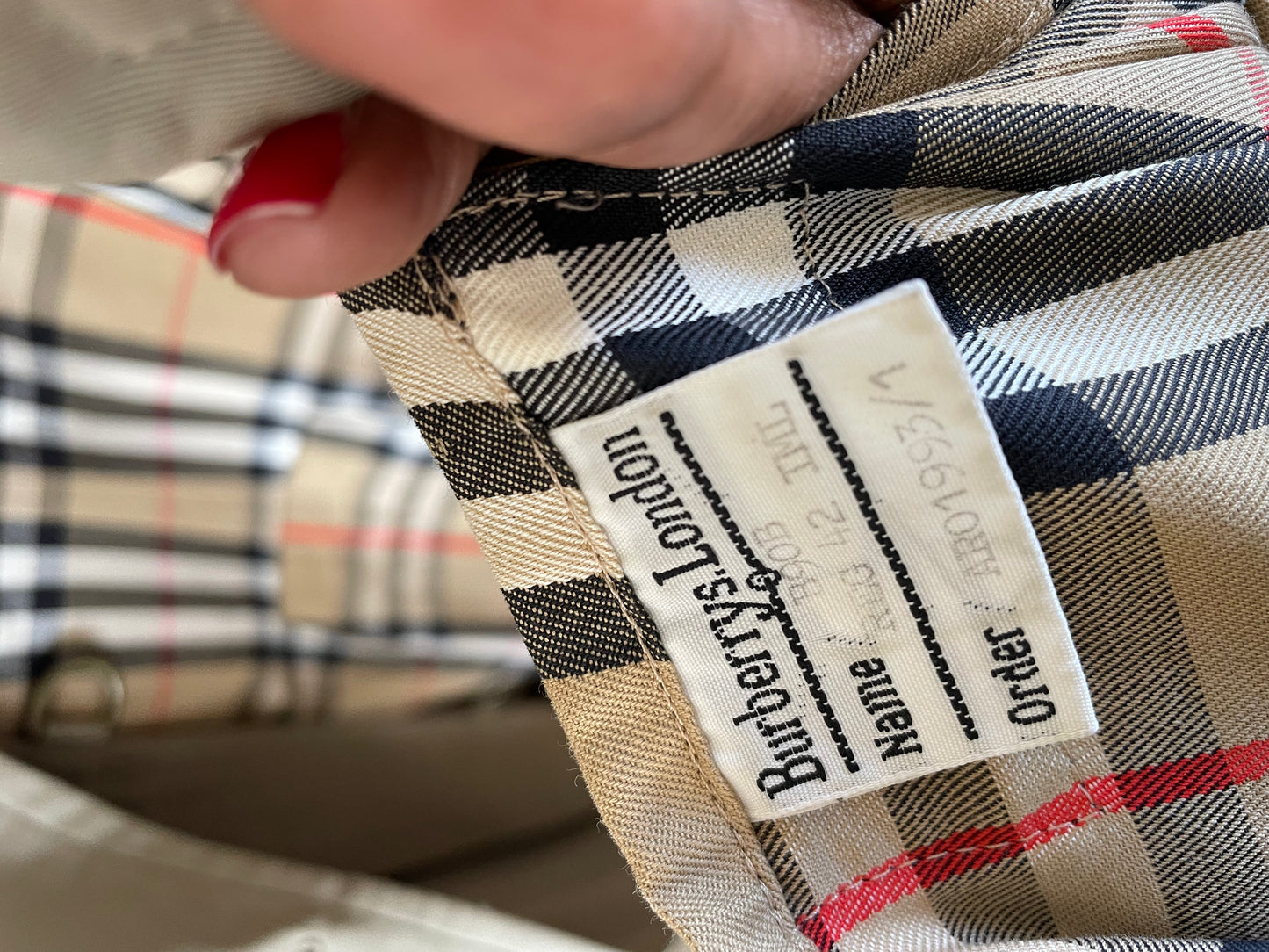 Vintage BURBERRY Trench