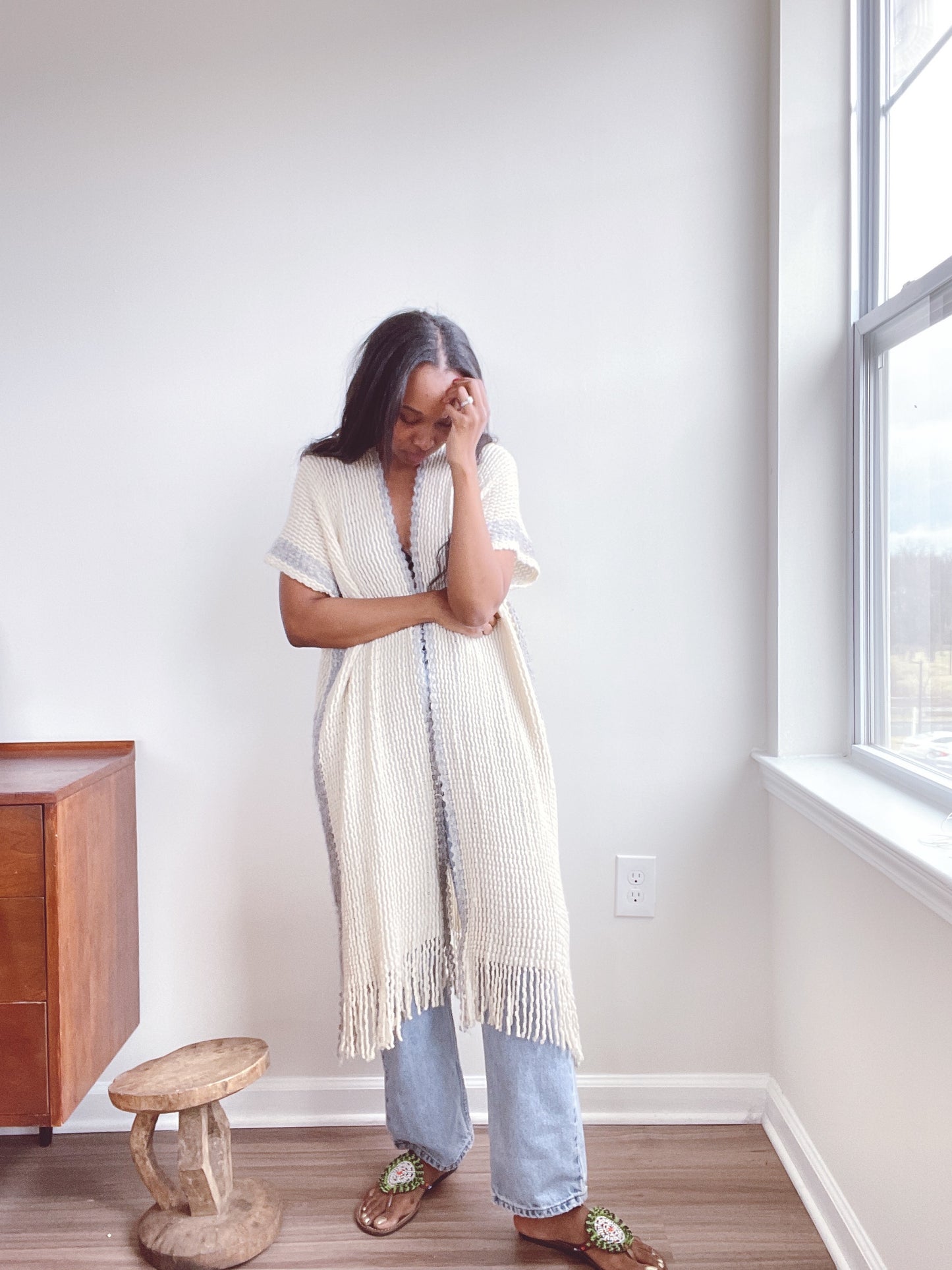 Vintage Knit Duster
