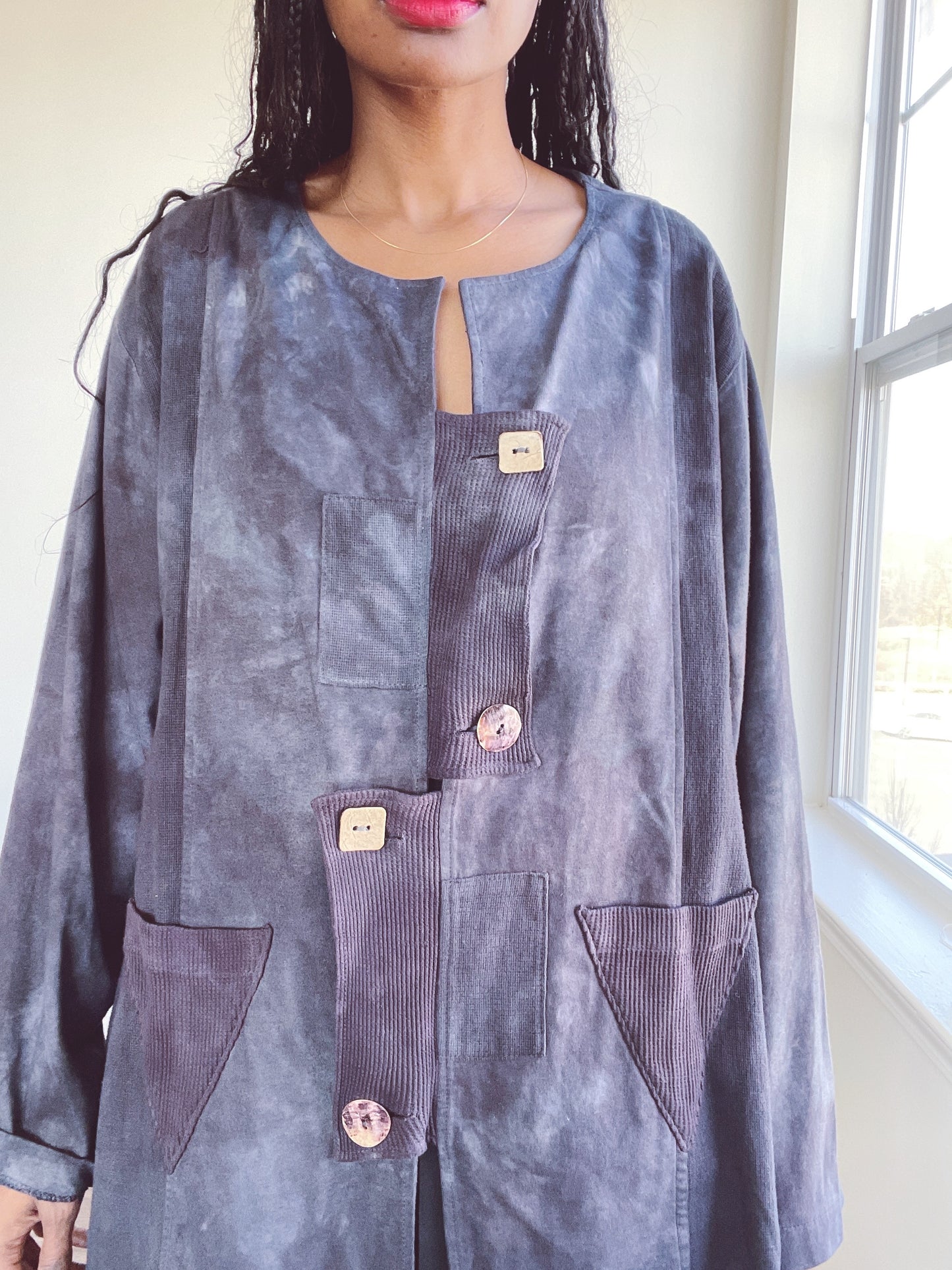 Tie-Dye Vintage Duster