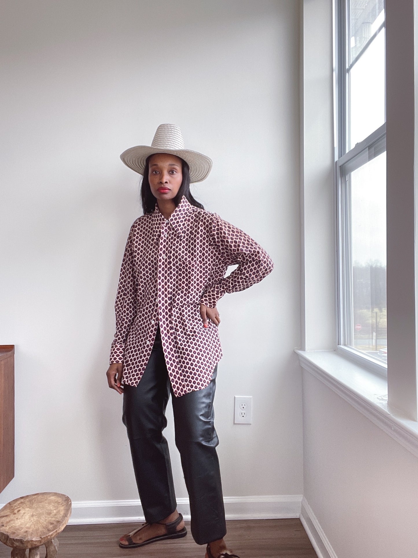 70s Dagger Collar Shirt