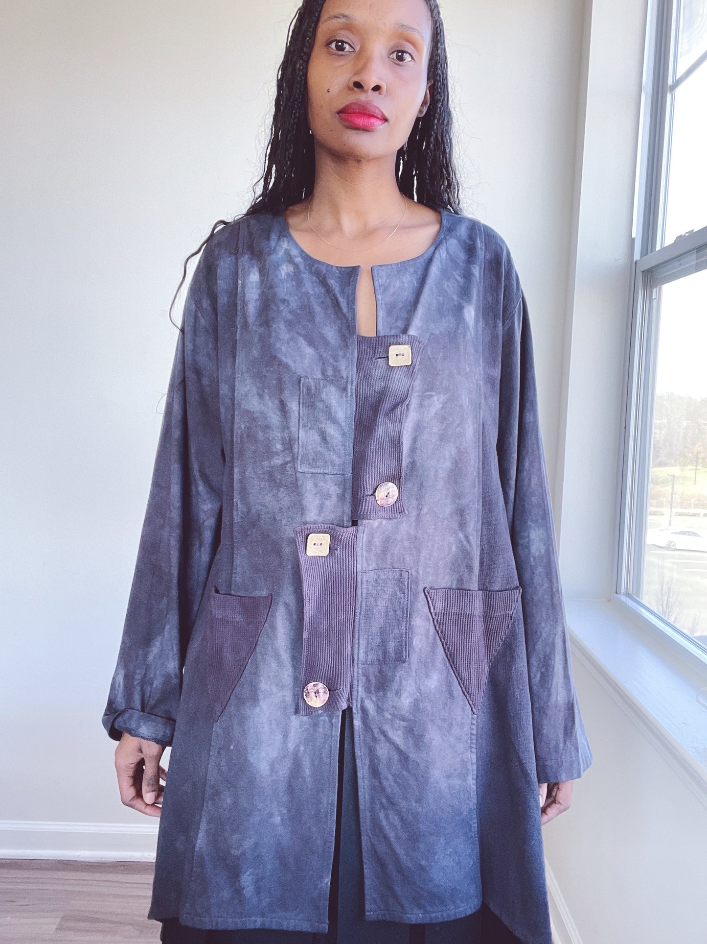 Tie-Dye Vintage Duster