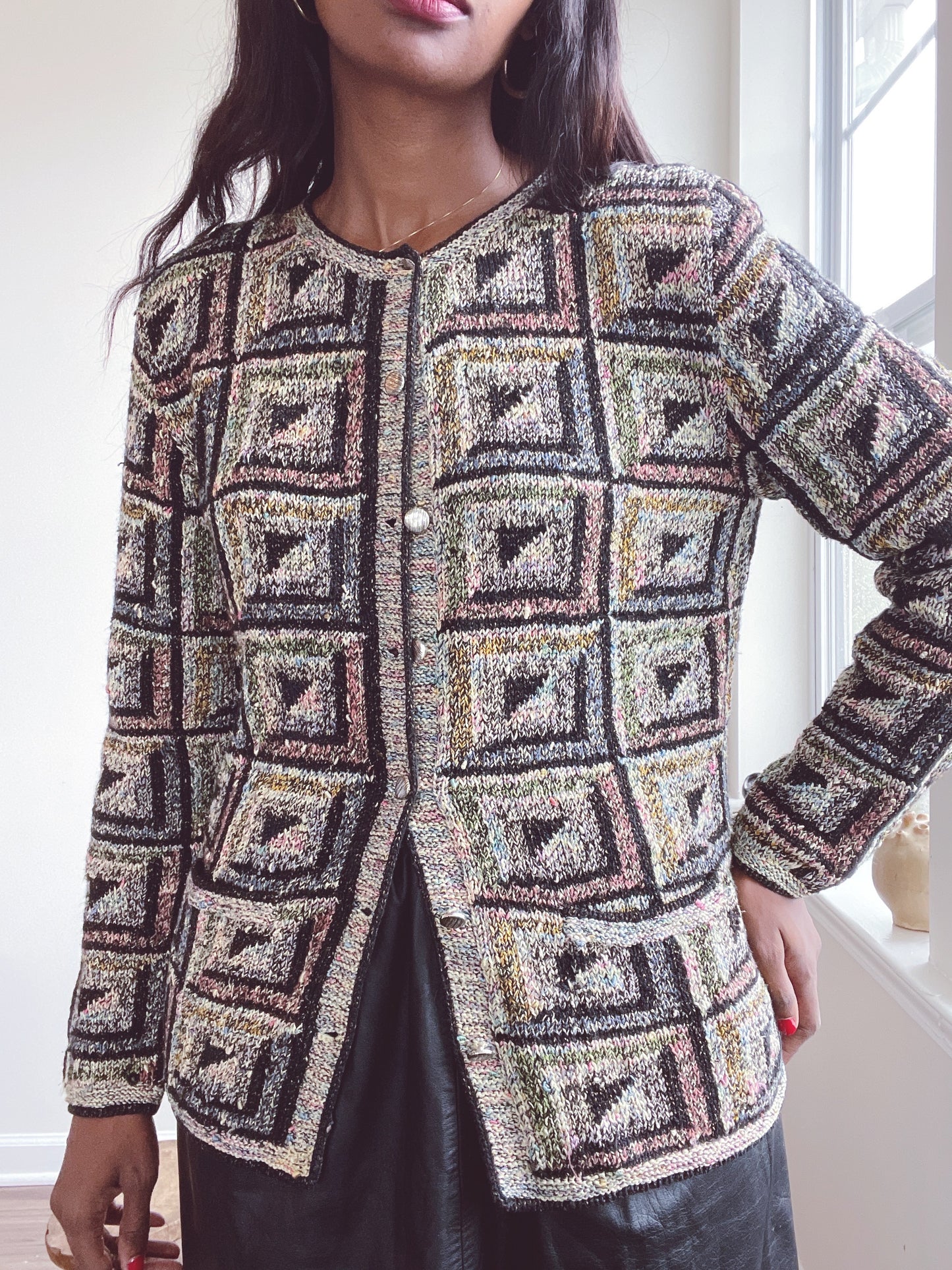 Handknit Vintage Cardigan