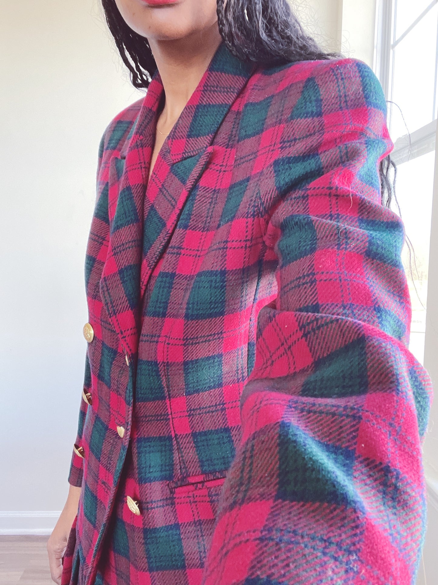 Vintage Pendleton Pleated Skirt Suit 2 Pc