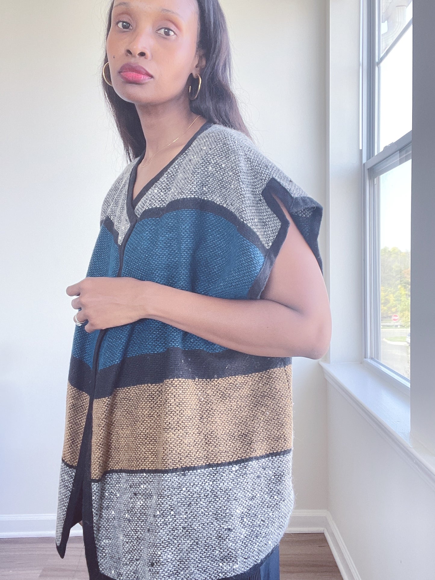 Vintage 2 Pc Skirt Duster Set