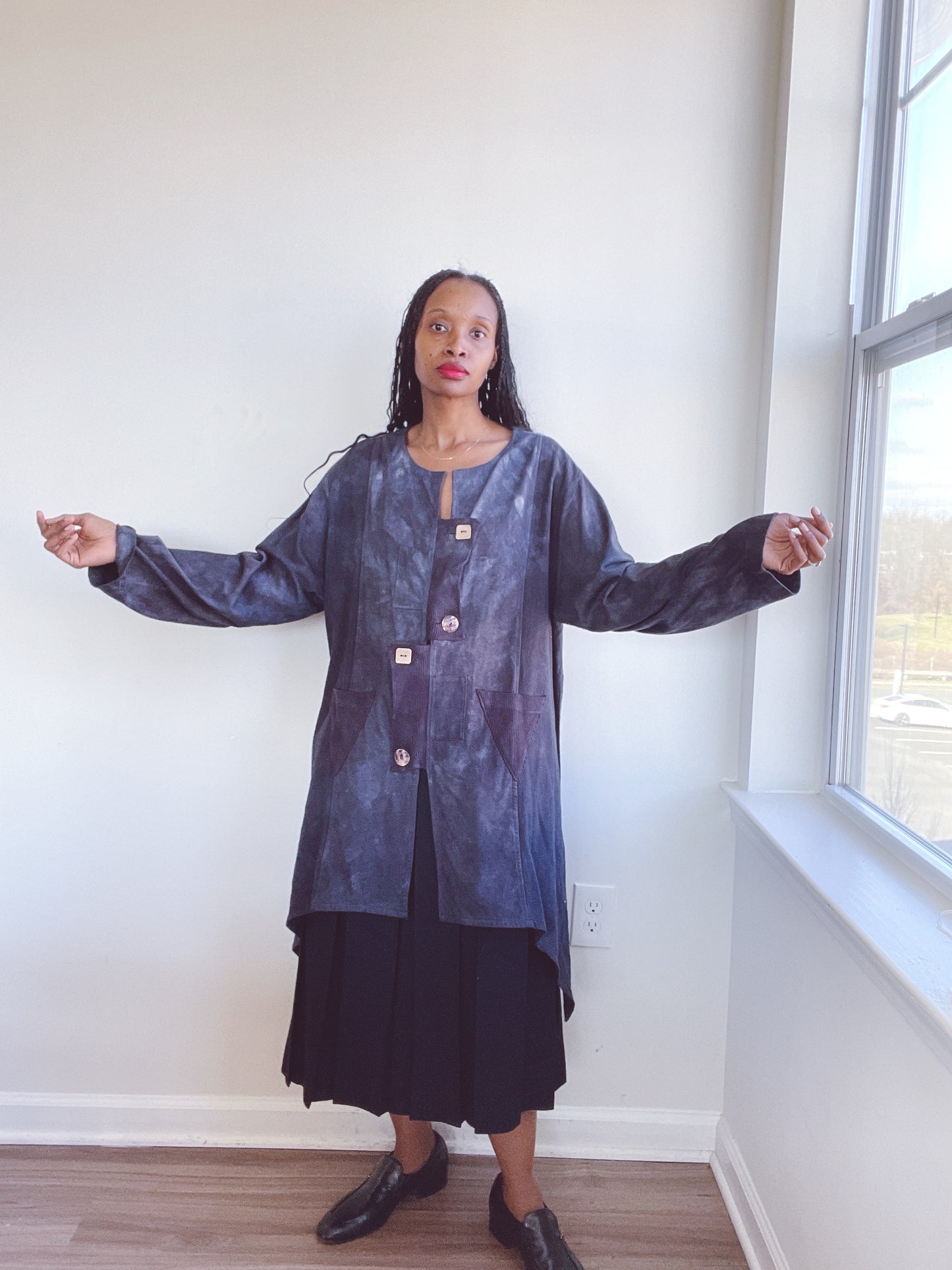 Tie-Dye Vintage Duster