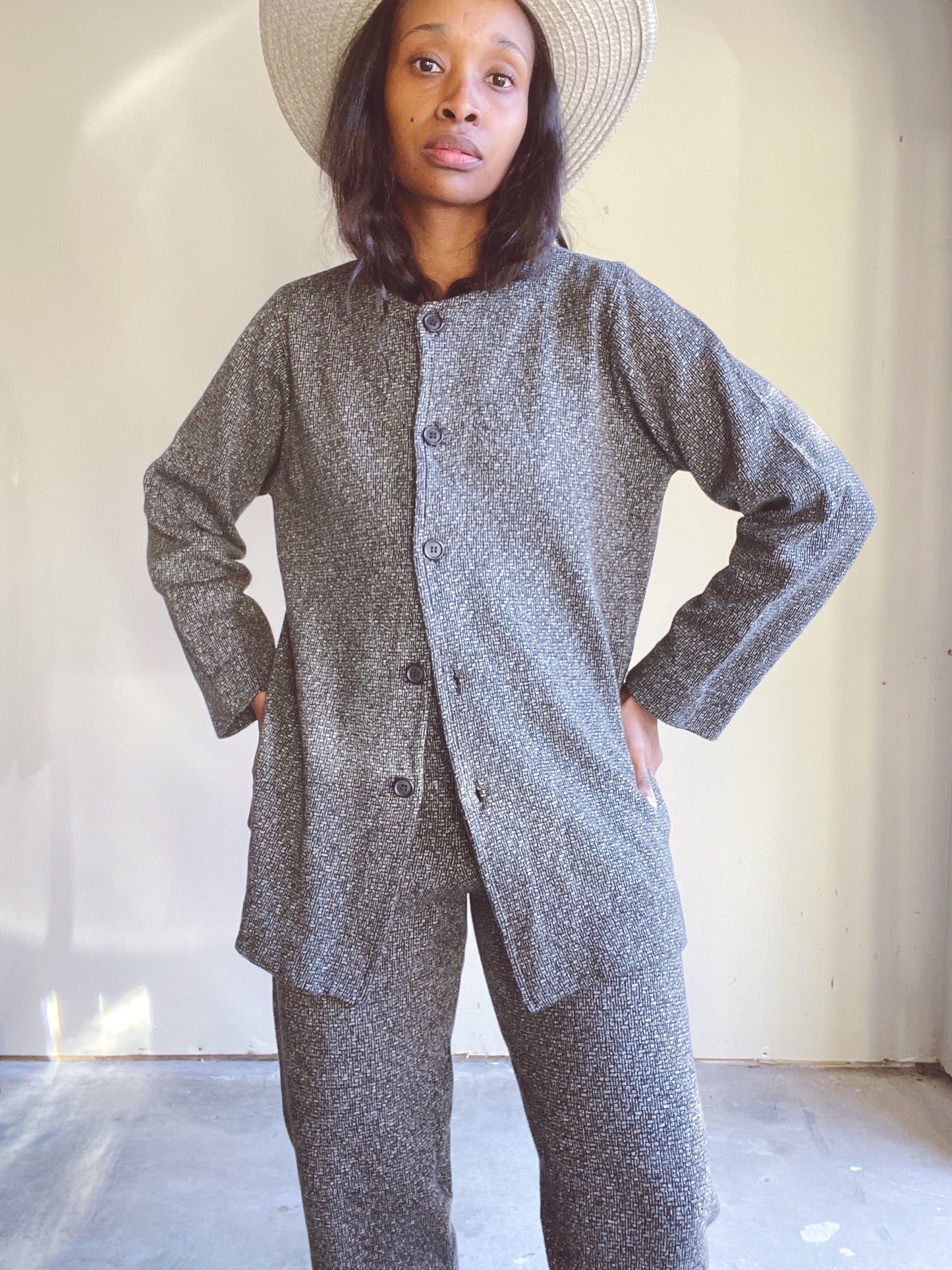 2 PC Cotton Knit Set