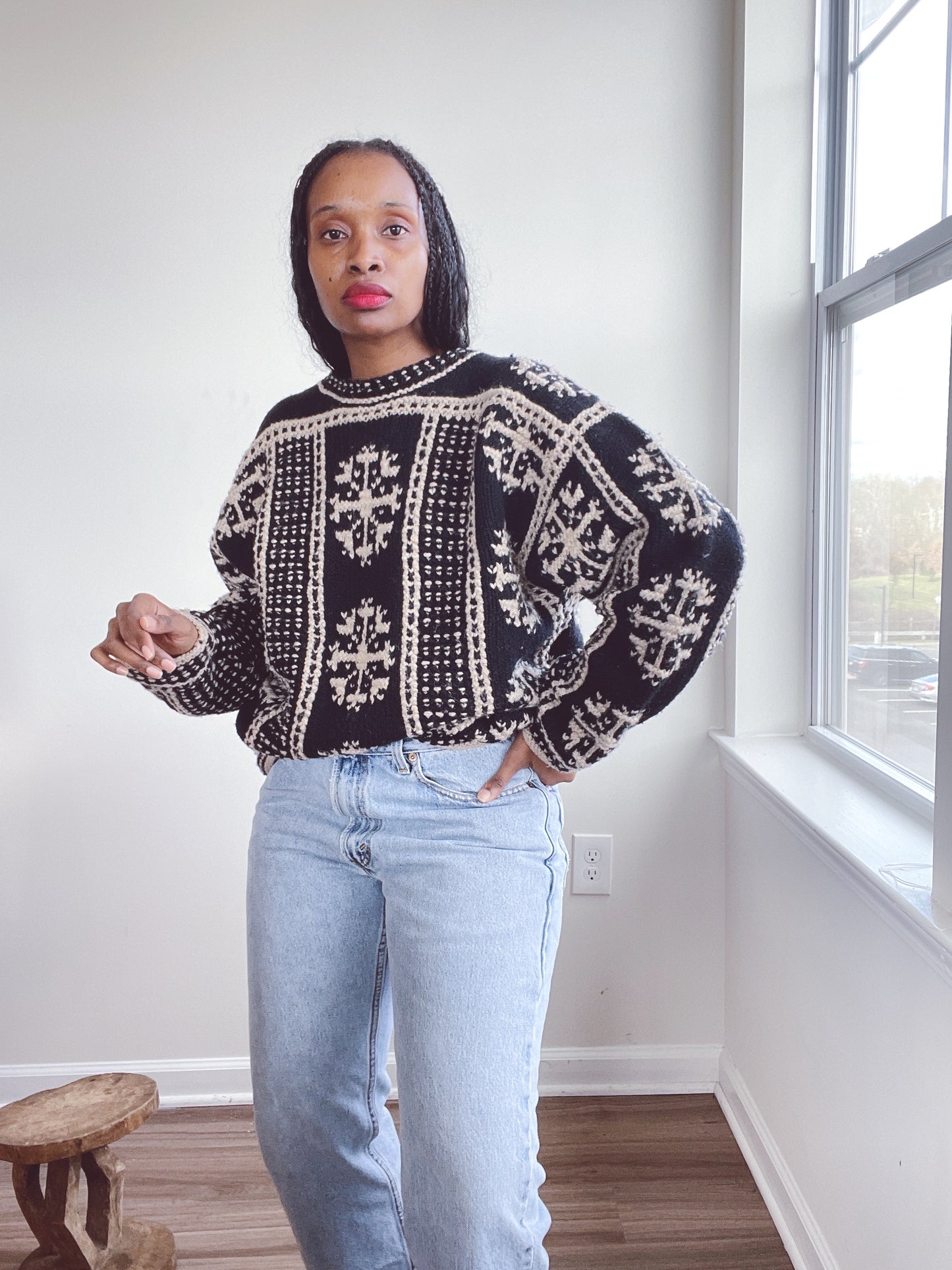 Vintage Wool Blend Sweater