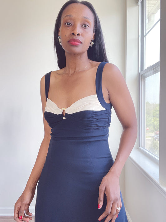 Vintage ESCADA COUTURE Evening Minimal Gown