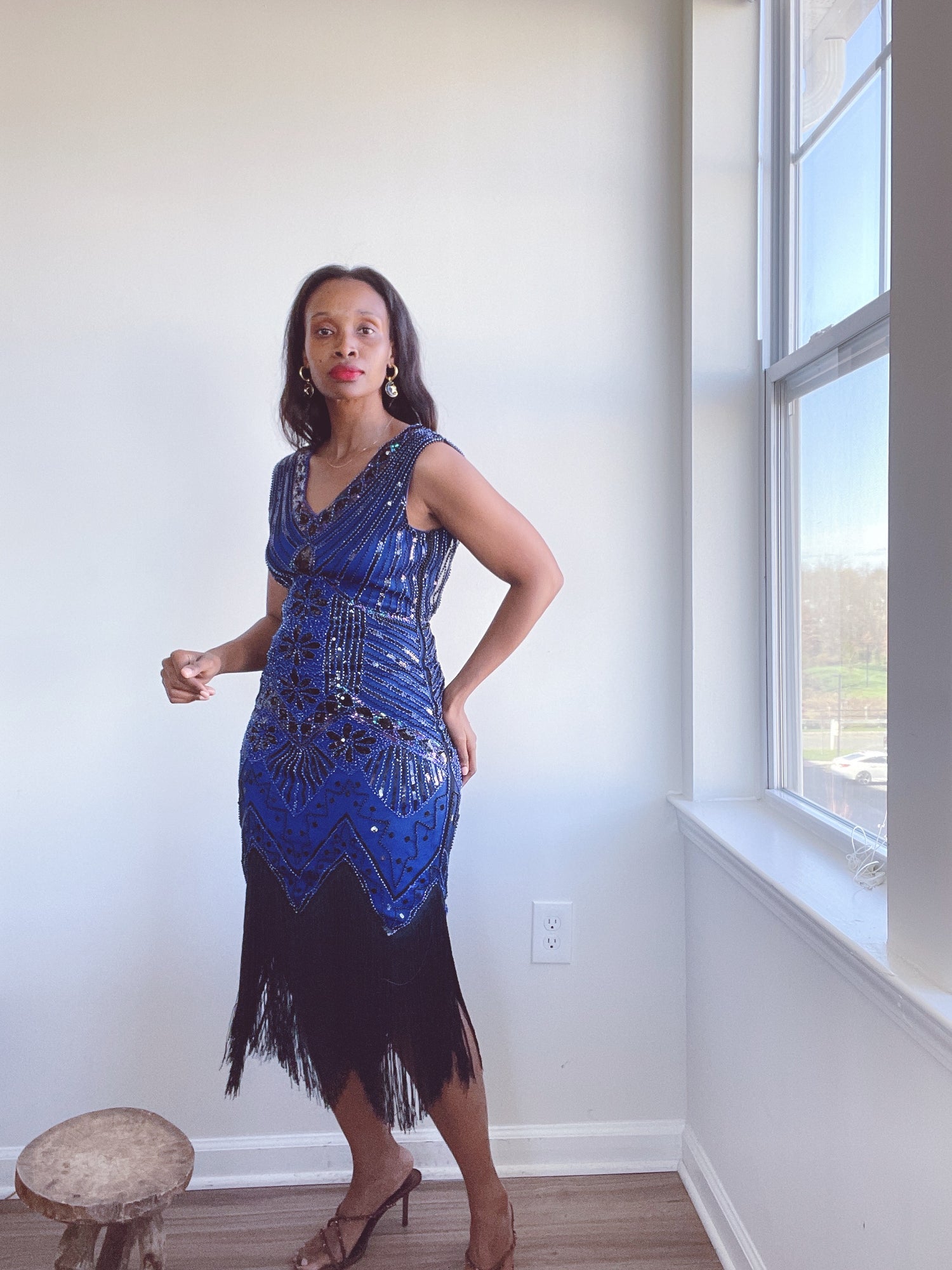 Blue Fringe Flapper Fringe Dress – Seventh Row Blue Fringe Flapper Fringe Dress – Seventh Row
