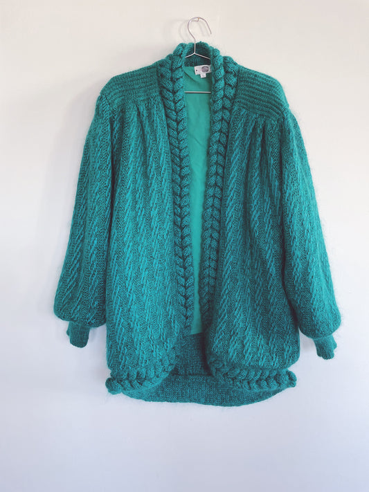 Mohair Ribbon Sweater