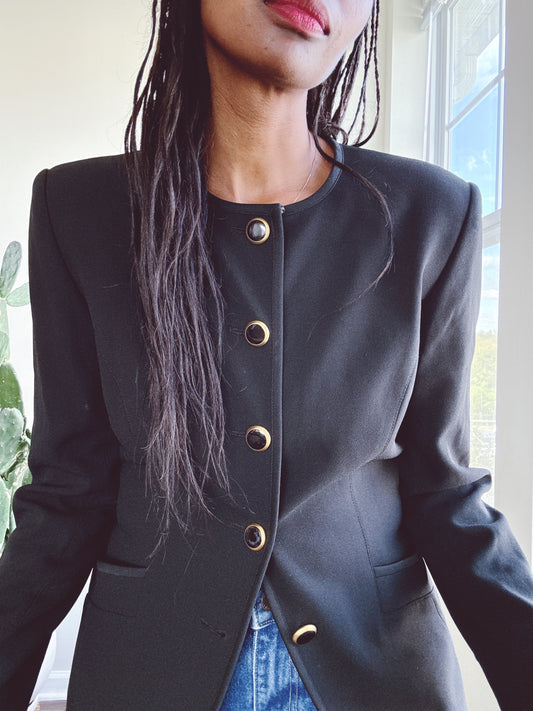 Vintage Liz Claiborne Black Blazer