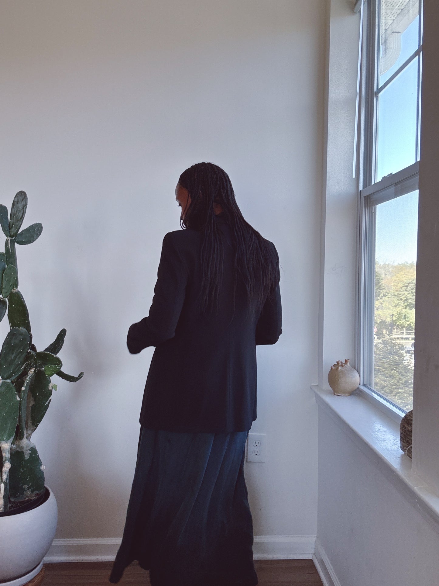 EMPORIO ARMANI Vintage Black Tailored Blazer 6