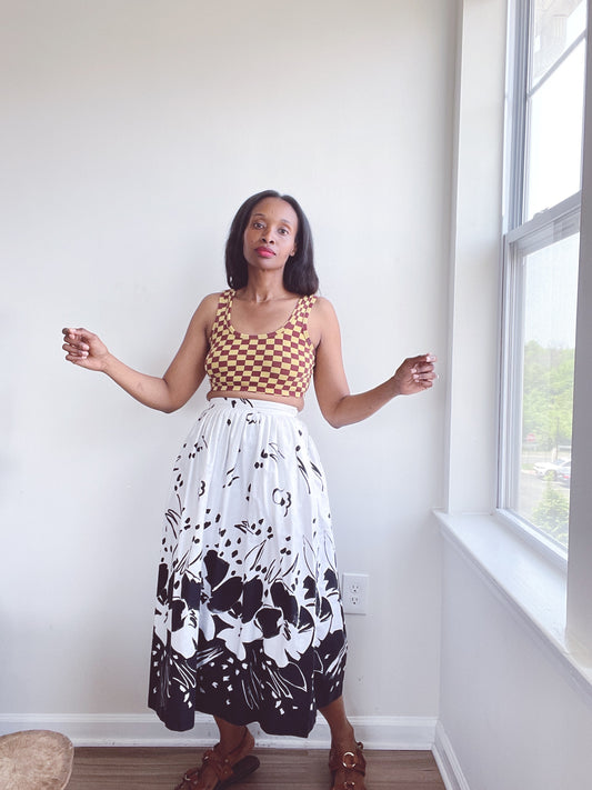 Vintage Cotton Skirt