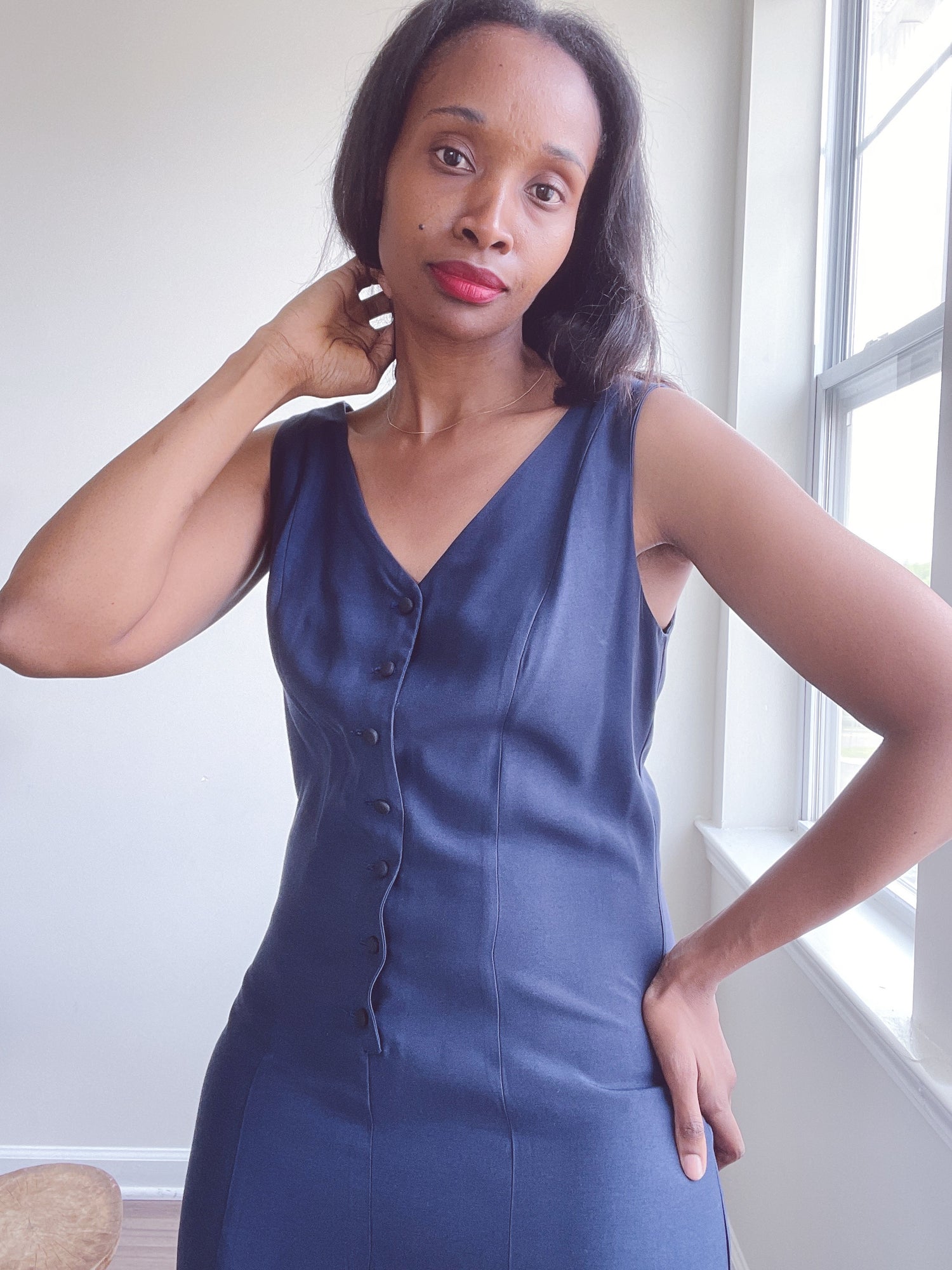 Vintage Car Wash Rayon Dress Vintage Car Wash Rayon Dress