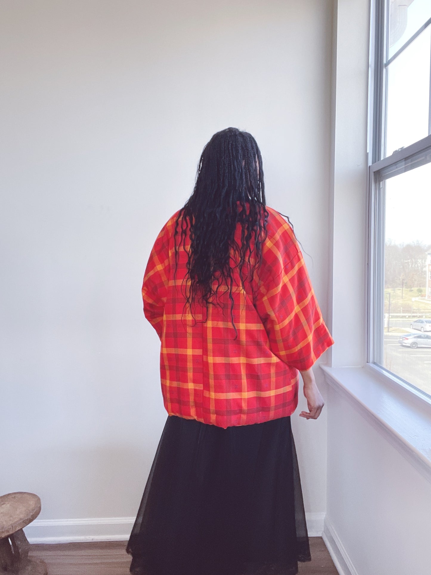 Vintage Hanten Jacket Quilted Kimono
