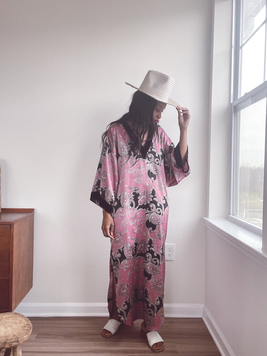 Natori Paisley Kaftan