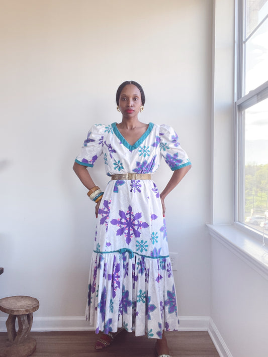 Vintage Hawaiian Cotton Dress