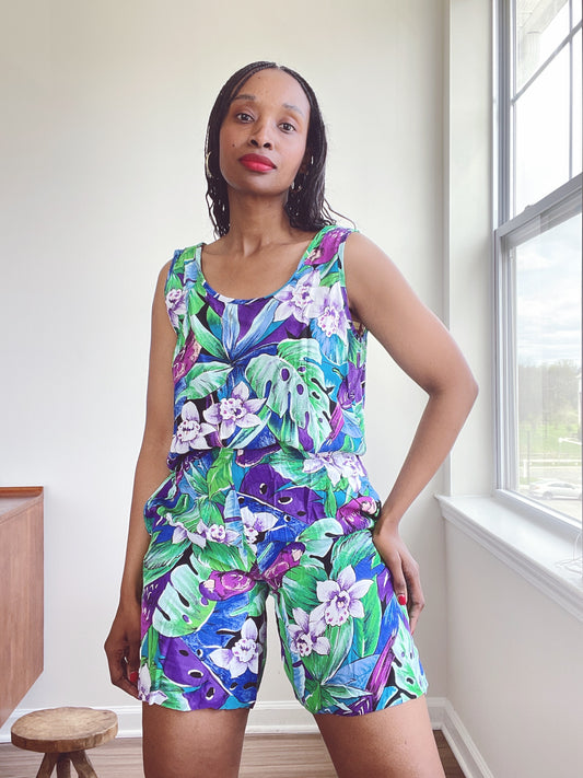 Hawaiian Vintage 2 Pc Playsuit