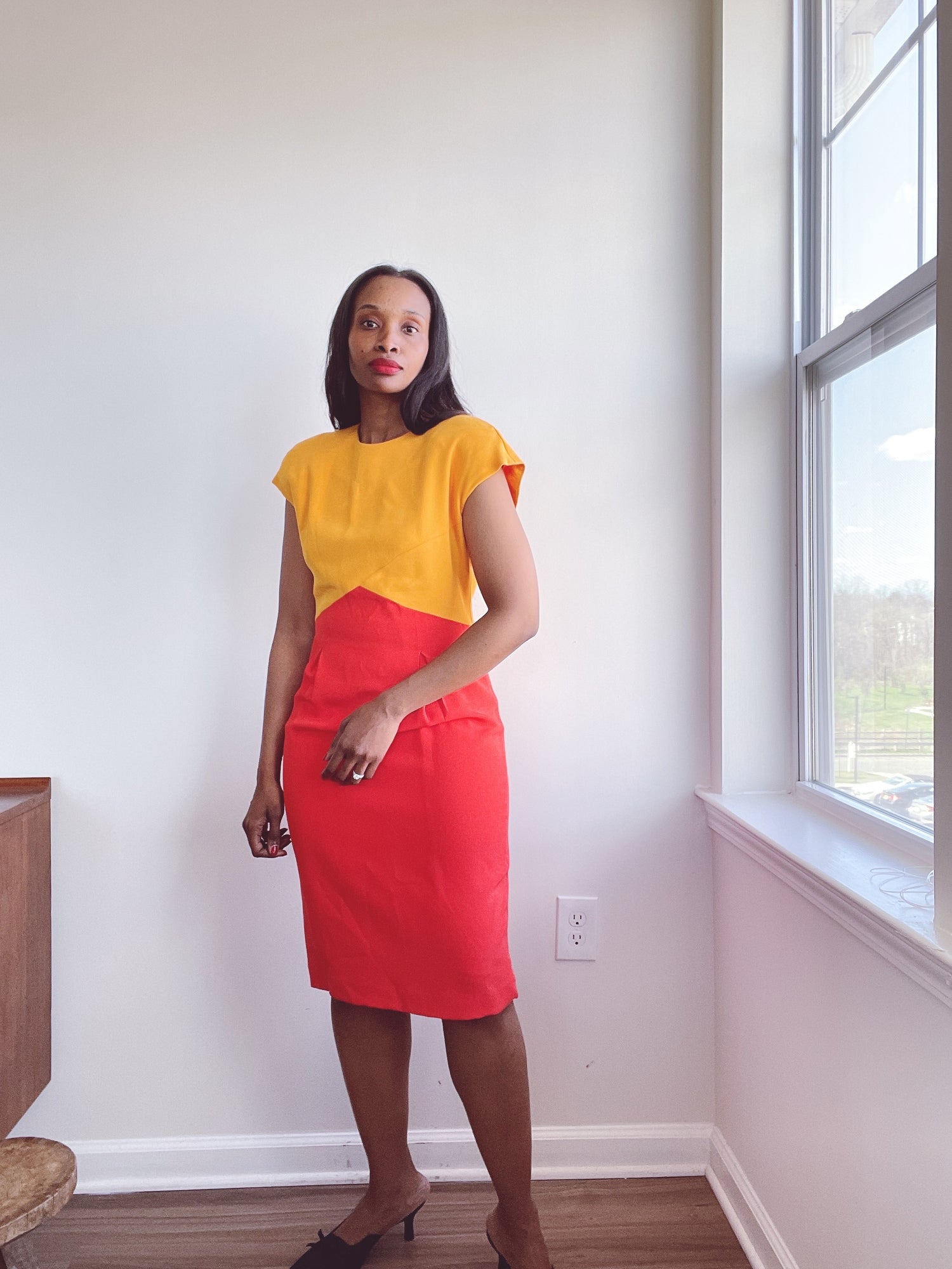 Colorblock Vintage Liz Claiborne Dress Colorblock Vintage Liz Claiborne Dress