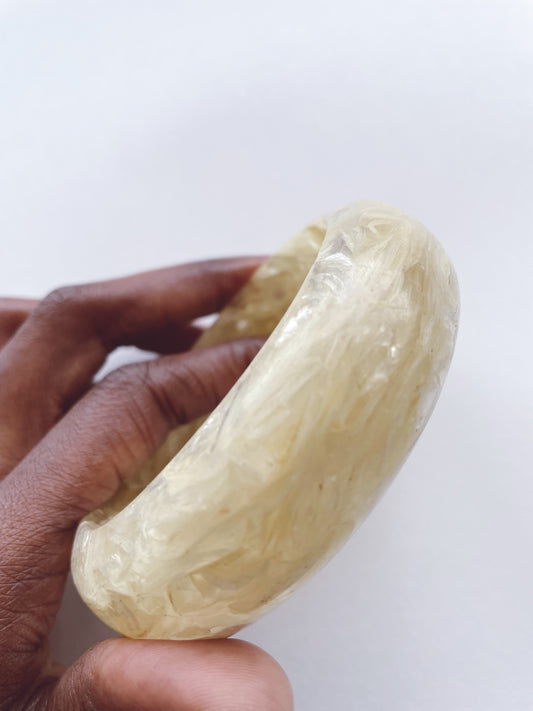 Lucite Vintage Bangle Bracelet