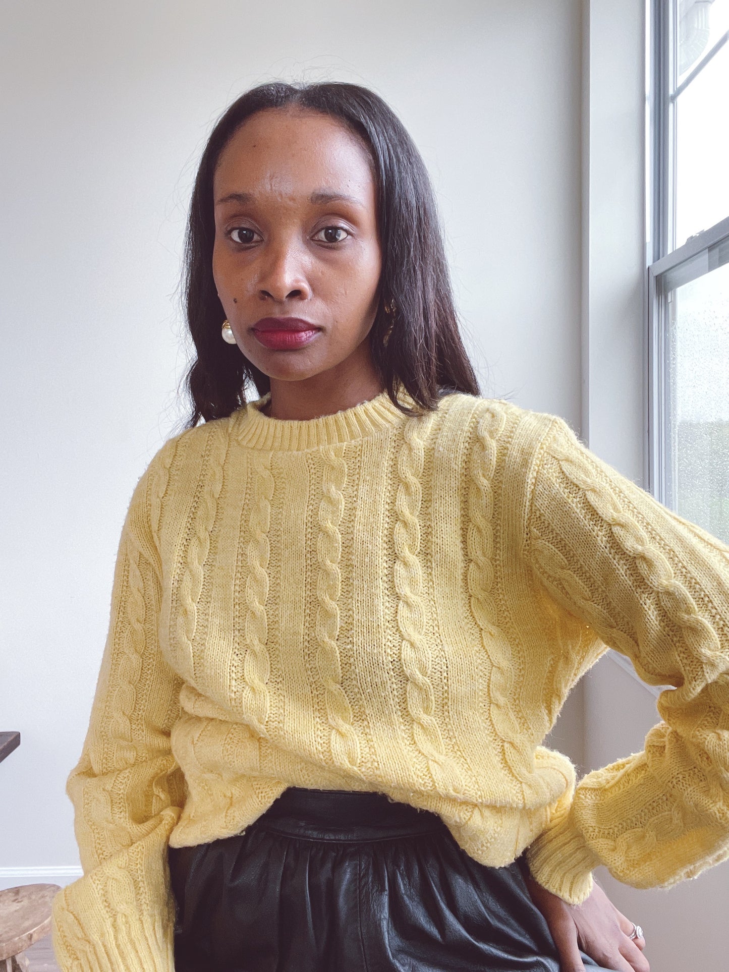 Vintage Cableknit Sweater